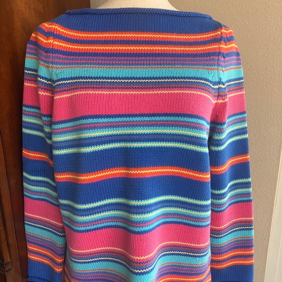 Ralph Lauren Striped Sweater  -  Size Large - Picture 3 of 6